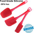 Silicone Spatula Set - 3 Piece Spatulas Silicone Heat Resistant Non-Stick Rubber Spatula Set Kitchen Utensils for Cooking, Mixing Flexible Spatula...