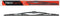TRICO Exact Fit 24 Inch Pack of 1 Conventional Windshield Rear Wiper Blade For Car (24-9R)...