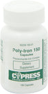 Dietary Supplement - Poly Iron Capsules 150 mg (100 caps per bottle) by Cypress Pharmaceutical #185-01 (1 Bottle of 100 Caps)...