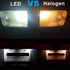 Serundo Auto BA9S Led Car Bulb BA9 1895 1891 53 57 Led Car Bulb, 2SMD 3030Chips 6000K White 47830 64111 3893 LED Car Bulb for Car Interior Dome Ma...
