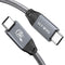 ULT-WIIQ USB C to USB C Cable Fast Charging 240W PD 3.1 High Speed 20Gbps Data Transfer USB C 3.2 Gen 2x2 Cable 4K@60Hz USB C Monitor Cable USB Ty...