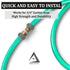 Garden Hose Repair Kit, Fits 3/4 and 5/8 Inch Hoses, Solid Male and Female Hose End Replacement, Water Hose Fixing Kit, Hose Mender, Water Repair ...