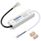 Waterproof IP67 LED Driver Power Supply 12V 36W 3A, 110V AC to 12V DC Converter, Ideal for Indoor and Outdoor, Marine, and Industrial LED Lighting...