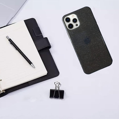 ABenkle Compatible with iPhone 12 and 12 Pro Case, Slim Fit Hybrid Glitter Bling Sparkly Case for Women Shockproof Protective Flexible Bumper Cove...