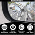 4PCS Car Blind Spot Mirrors, Adjustable HD Glass Auto Side Rear View Mirrors Round Wide View Angle Mirror, Car Rear View Convex Accessories with F...