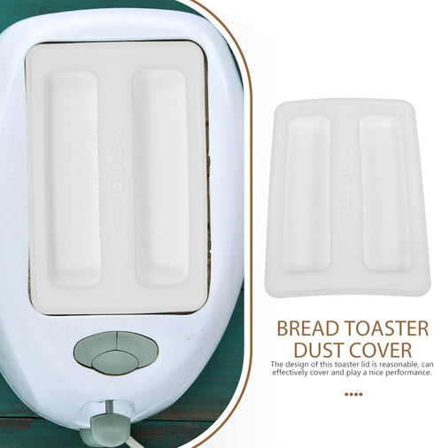 Bread Toaster Silicone Toaster Lid 2 Slice Toaster Cover Bread Maker Cover Toaster Appliance Top Cover Sandwich Upper Lid Toaster Machine Part Acc...