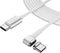 Elecjet Magnetic USB C to C Charging Cable for MacBook Pro Air, iPad Pro, 87W PD Fast Charger for iPhone 15 Pro Max, Samsung Galaxy S23 Ultra, Pix...