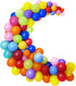 Runch 100pcs Latex Balloons, 12inch Multicolor to Celebrate Latex Balloons, Premium Thick Balloons for Birthday/Party/Christmas/Wedding and Holida...