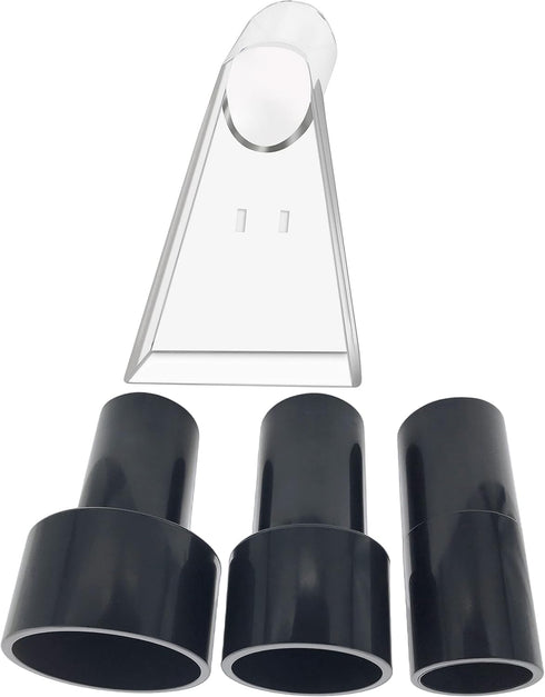 Universal Work with All Shop Vacs with 2-1/2" & 1-7/8" &1-1/4" Adapters Extractor Attachment for Upholstery & Carpet Cleaning & Auto Detailing, Ex...