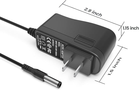 for Bissell Pet Stain Eraser 2837 2842 2846 2877 Charger for Bissell 1624554 Cordless Vacuum Cleaner Power Cord AC DC Adapter Supply...