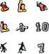 50 pcs Soccer Shoe Charms, PVC Construction, Soccer Themed Designs for Soccer Lovers...