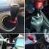Aluminum Shift Knob Boot Retainer/Adapter for Manual Gear Shifter Lever 10x1.5 (Red)...