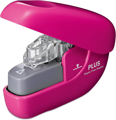 Plus SL-106NB 31-125 Needleless Stapler Paper Clinch Pink...