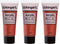 KINGART 500-143 PRO Artist Quality Metallic COPPER Acrylic Paint, 22ml (0.74oz) Tubes, 3 Pack - Set (66ml Total), Metallic Copper...