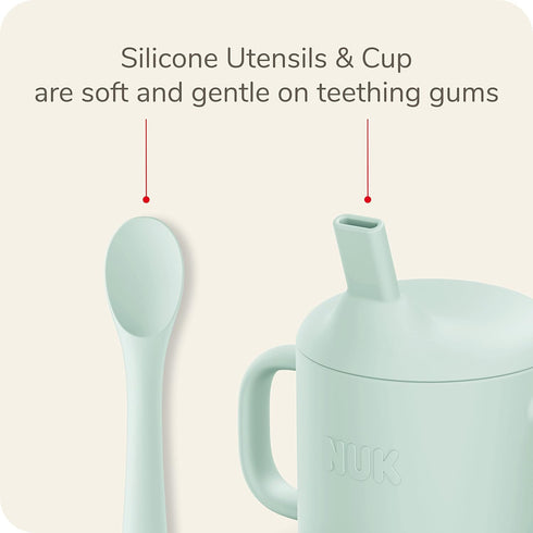 NUK Silicone Baby Utensils...