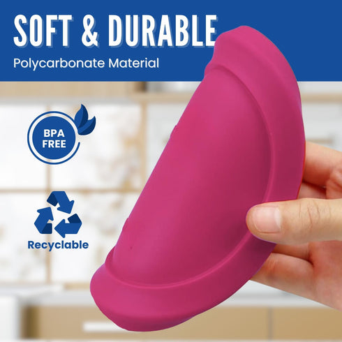 Replacement Lid for Pyrex 5" Storage Plastic Cover 2 Cup Bowl 7200-PC Fuchsia (4-Pack)...