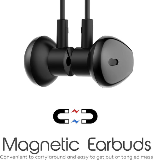PALOVUE USB C Headphones Earbuds, Type C Magnetic Earphones with Microphone Compatible with Samsung Galaxy S23 S22 S21 Ultra S20 FE Note 20 10 A53...