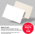 321Done Plain Blank Kraft Cards, Made in USA - 5x7 Thick, Heavyweight Rustic Card Stock Supplies to Make Invites, Greeting, Table Cards, Paper Cra...