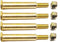 4 Pack Wheel Bolts and Lock Nuts 193406 Fits Cub Cadet Craftsman Husqvarna Replaces 532193406 193406 137644 184219 532137644 738-3056 938-3056 739...