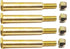 4 Pack Wheel Bolts and Lock Nuts 193406 Fits Cub Cadet Craftsman Husqvarna Replaces 532193406 193406 137644 184219 532137644 738-3056 938-3056 739...
