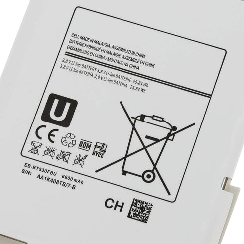 EB-BT530FBE EB-BT530FBC EB-BT530FBU Tablet Battery Replacement for Galaxy Tab 4 10.1" SM-T530(WiFi) T530NU T531(3G WiFi) T535(3G 4G LTE WiFi) T537...
