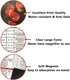 Meat Temperature Guide Magnet for Smoker - Big Font Internal Temp Chart for Kitchen Cooking...