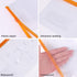 EOOUT 32pcs Poly Zip Envelope, Reusable Envelopes, Pencil Case Bulk, Bill Bag, 9'' x 4.7'', A6 Size, 10 Colors, for Cash School and Office Supplie...