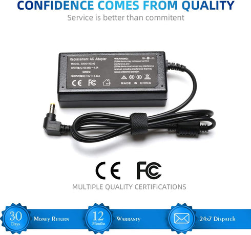 19V AC Adapter Charger for JBL Boombox Portable Bluetooth Waterproof Speaker Replacement JBL Xtreme Xtreme 2 Portable Wireless Bluetooth Speaker 6...