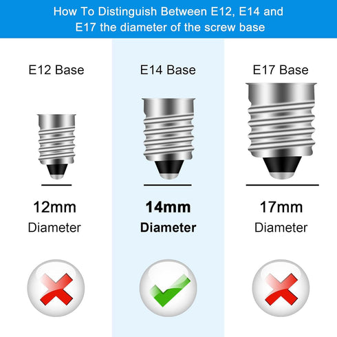 E14 LED Bulb European Base 4W LED Replacement for Whirlpool Freezer Light European Refrigerator Lights Sewing Machine Light Bulbs Chandelier Light...