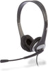 Cyber Acoustics Stereo Headset (AC-204), 3.5mm Stereo & Y-Adapter, Home, K12 School Classroom and Education......