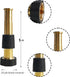 Hourleey 2 Pcs 5" Heavy Duty Brass Nozzles, Brass Jet Sweeper Garden Hose Nozzle, 3/4" GHT Nozzles for Garden Watering, Car and Pet Washing...