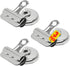 1InTheOffice Magnetic Clips 1.5 Inch - Heavy Duty Refrigerator Magnetic Clips - 1.3" (3), Clip Magnets...