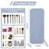 Etercycle Large Travel Silicone Makeup Brush Holder, Washable Silicone Make Up Bag, Portable Cosmetic Brushes Holder, Soft Makeup Tools Organizer ...