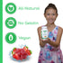 Organic Probiotic Gummies, 5 Billion CFU per serving, 60 Count, Vegan, Supports Digestive Health and Immune Defense, for Women and Children; Straw...
