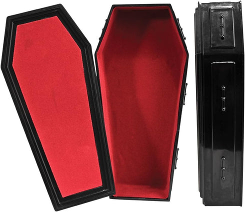 Black Coffin for WWE & AEW Wrestling Action Figures...