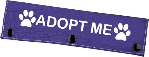 Rescue Dog Leash Sleeve Adopt Me Dog Leash Wrap Pet Adoption Patch (Adopt Me)...
