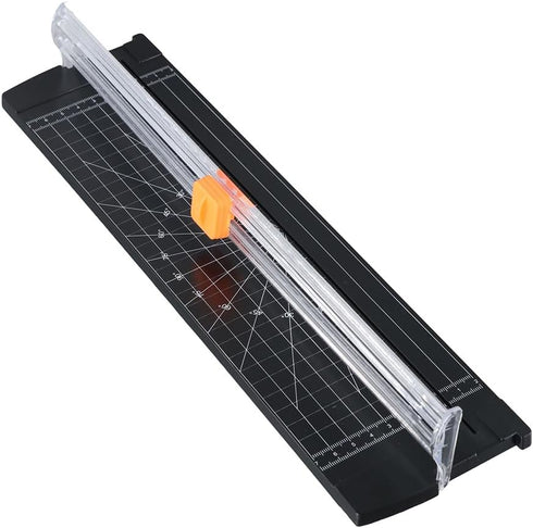 A3 Paper Cutter Portable Trimmer - 14 inch Paper Trimmer for Scrapbooking, Craft Paper Cutter Guillotine with Automatic Security Safeguard & Side ...