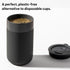 W&P Porter Ceramic Mug w/ Protective Silicone Sleeve, Blush 16 Ounces | On-the-Go | No Seal Tight | Reusable Cup for Coffee or Tea | Portable | Di...