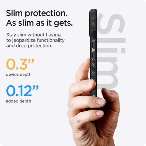 Spigen Liquid Air Armor Designed for iPhone 13 Case (2021) - Matte Black......