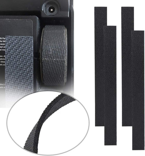 4Pcs Robot Tire Wheel Tire Leathers Robot Vacuum Cleaner Mopping Robot Wheel Tire Leather Fetal Skin Replacement Fit for IRobot 380t...