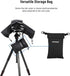 NEEWER Camera Rain Cover, Small Size Durable Nylon Raincoat Compatible with Canon Sony Nikon DSLR Mirrorless Vlog Camera & Lenses Within 200mm, wi...