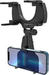 Cellet Vehicle Rear View Mirror Phone Holder Mount Universal Smartphone Cradle Compatible to iPhone 14 Pro Max Plus 13 12 11 XR XS SE Galaxy Z Fli...