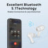 True Wireless Earbuds, Bluetooth 5.1 Active Noise Cancelling Headphones, Sliding Design Charging Case 500mAh, IPX4 Waterproof, Deep Bass Built-in ...