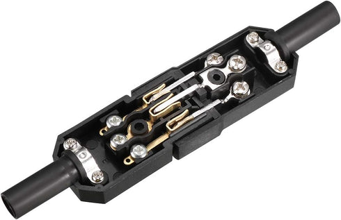 uxcell 3Pair AC250V 10A IEC C14 Male C13 Female, 3 Pins Terminals Inline Adapter Plug Power Socket Connectors...