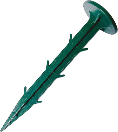 70 Pcs 4.3 inch HPDE Plastic Garden Stakes High Strength Anchors Plastic Landscape Anchoring Spikes for Keeping Garden Netting Down Fixing Fence F...