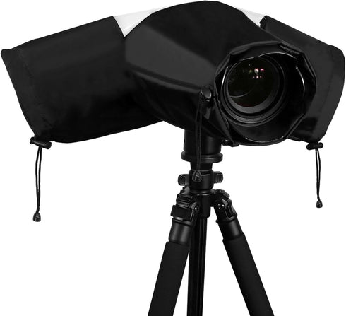 Camera Rain Cover Raincoat, Outdoor Professional Waterproof Photography Rain Gear Camera Accessories, for Canon/Nikon/Sony/Fujifilm DSLR Mirrorles...