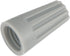 Gardner Bender, Grey 25-001 WireGard Screw Connectors, 22-16 AWG, Electrical Wire Nut, 25 pk, 25 Pack, Count...