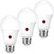 Emotionlite Dusk to Dawn Sensor Light Bulbs Outdoor,Neutral White LED Bulbs, 60 Watt Equivalent, Automatic On/Off, Porch, Patio,Garage, Hallway, B...