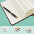 Journal notebook (A5-Lined, Brown Color),192 Pages, Medium 5.7X8.3 inches - 80 gsm Thick Paper, Hardcover...