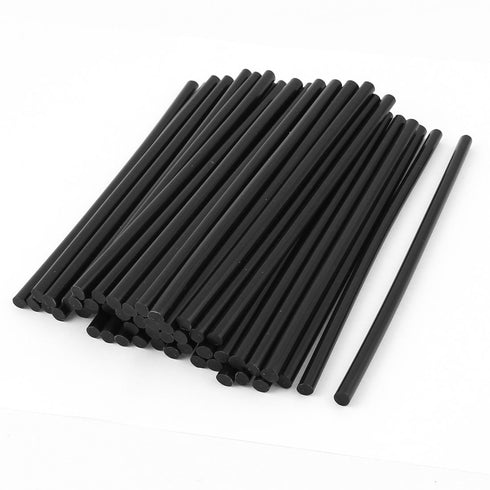 uxcell a14071000ux0475 50 Pcs 7mm Diameter 270mm Crafting Models Plastic Hot Melt Glue Stick (Pack of 50)...